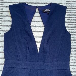 Lulus Navy Blue Shorts Romper